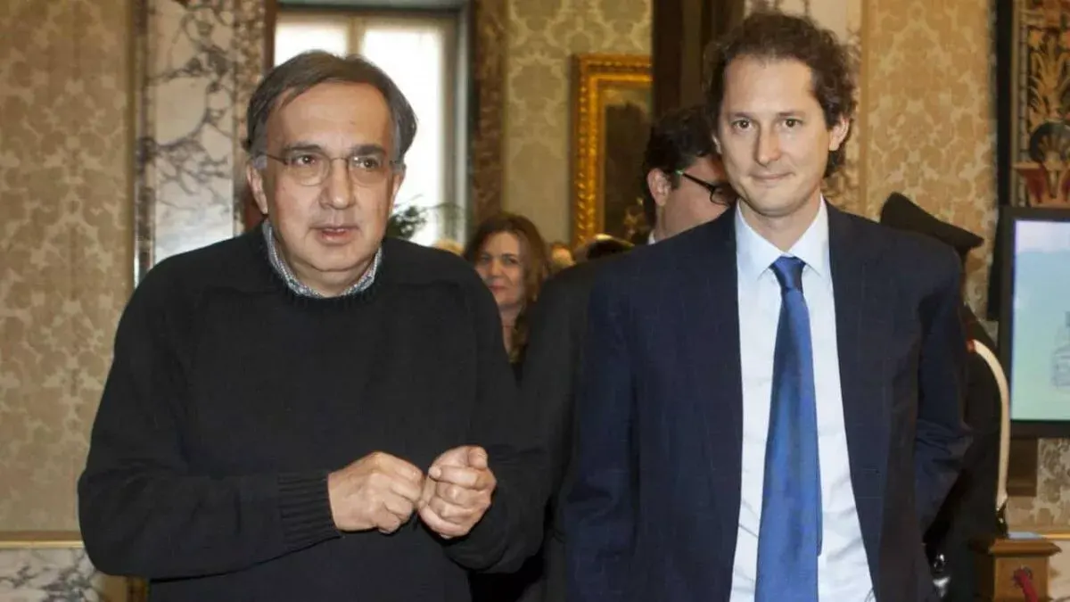 sergio marchionne e John Elkann