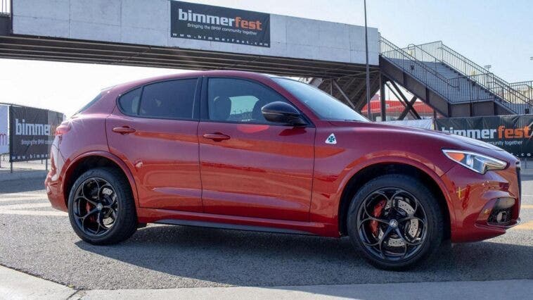 Alfa Romeo Stelvio Quadrifoglio evento BMW