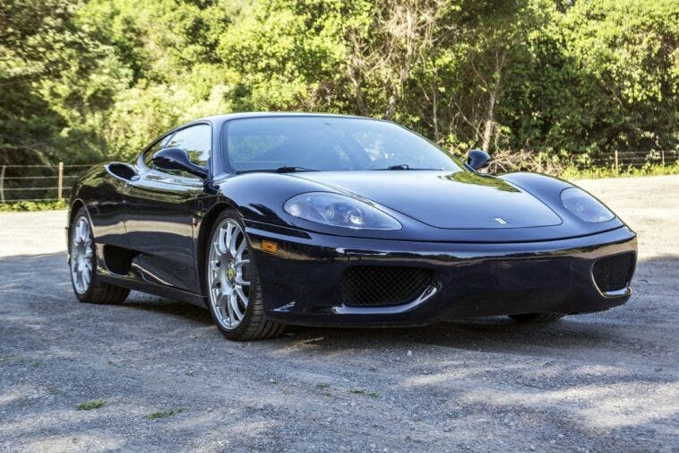 Ferrari 360 Modena Blu Pozzi