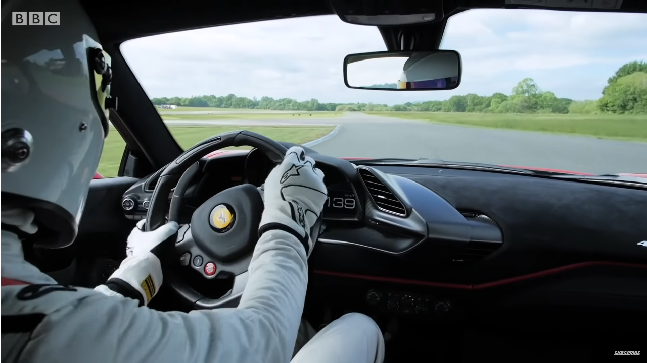Ferrari 488 Pista Top Gear