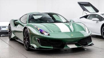 Ferrari 488 Pista Verde Francesca