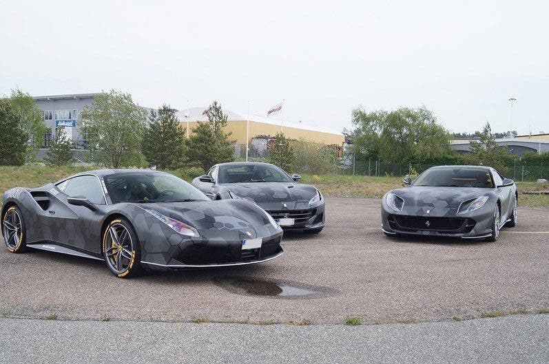 Ferrari 812 Superfast Hexcamo
