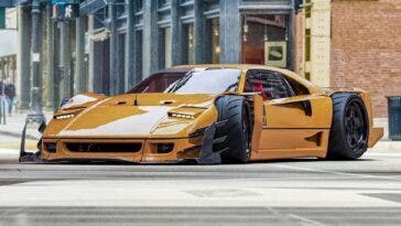 Ferrari F40 render Yasid Design