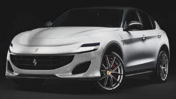 Ferrari Purosangue render