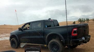 Ram Rebel TRX Silver Lake Sand Dunes