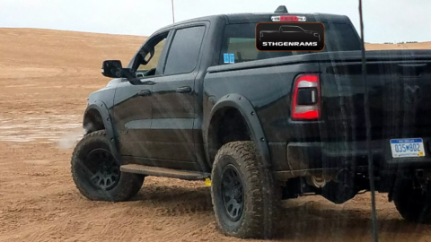 Ram Rebel TRX Silver Lake Sand Dunes