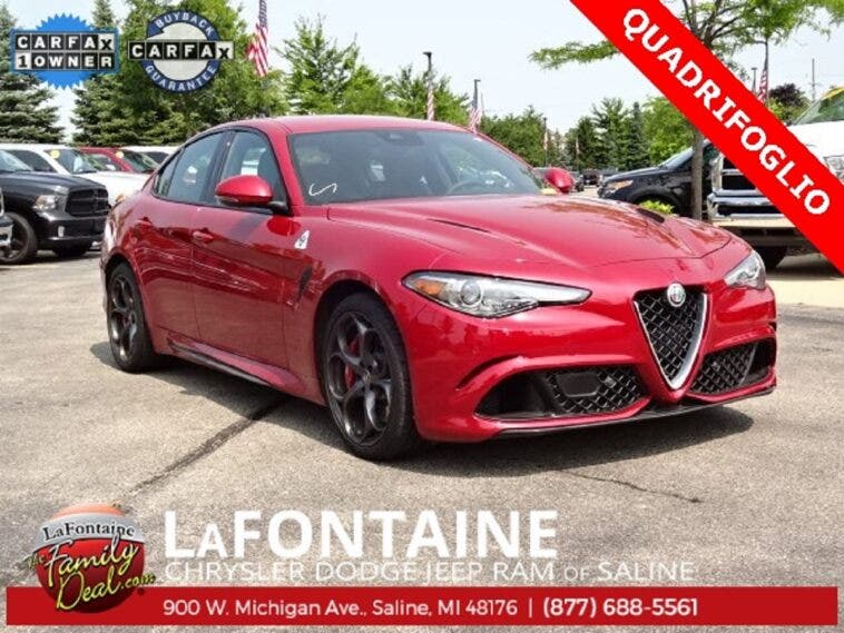 Alfa Romeo Giulia Quadrifoglio Car and Driver