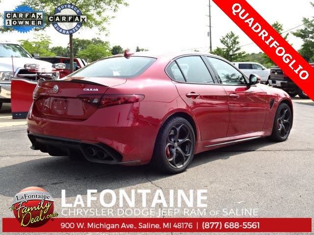 Alfa Romeo Giulia Quadrifoglio Car and Driver