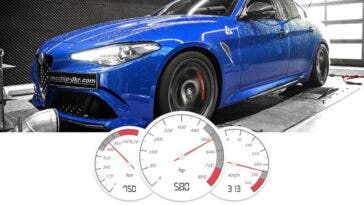 Alfa Romeo Giulia Quadrifoglio McChip
