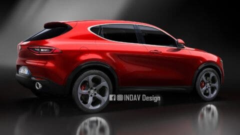 Alfa Romeo Tonale versione produzione render