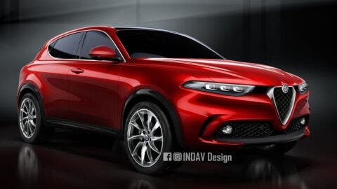 Alfa Romeo Tonale versione produzione render