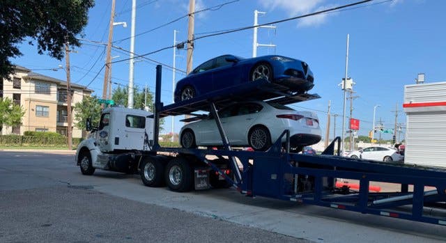 Alfa Romeo confiscate 50 vetture