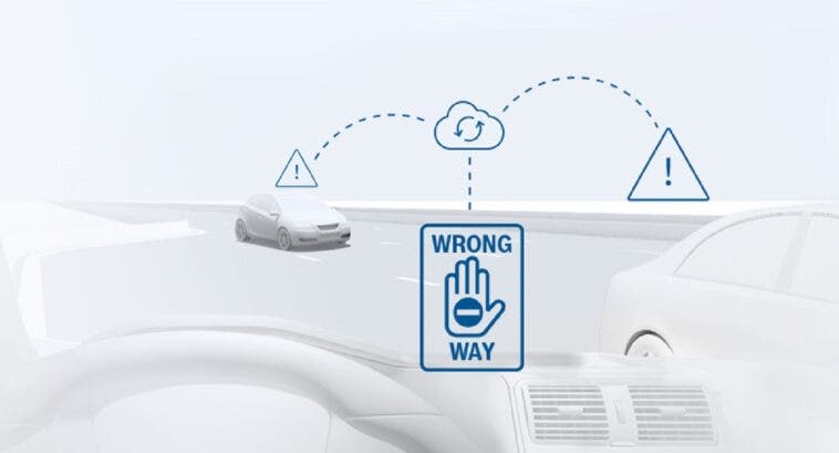 Bosch Wrong-way driver warning