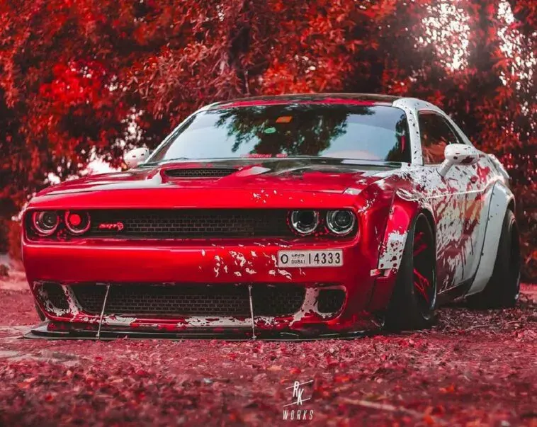 Dodge Challenger SRT Hellcat Liberty Walk