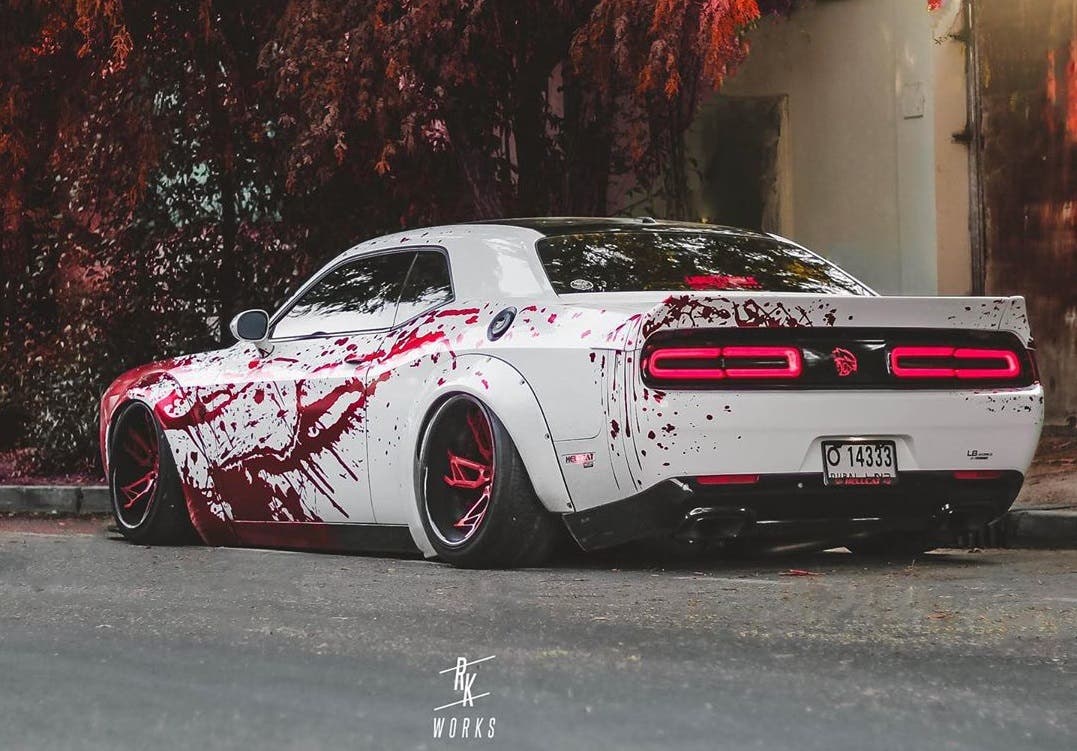 Dodge Challenger SRT Hellcat Liberty Walk