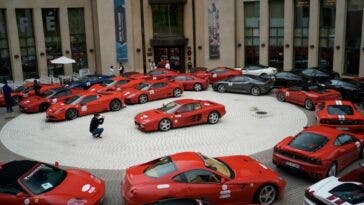 Ferrari 30 supercar Circolo Polare Artico