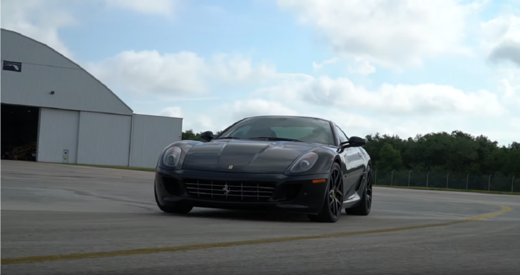 Ferrari 599 GTB test velocità