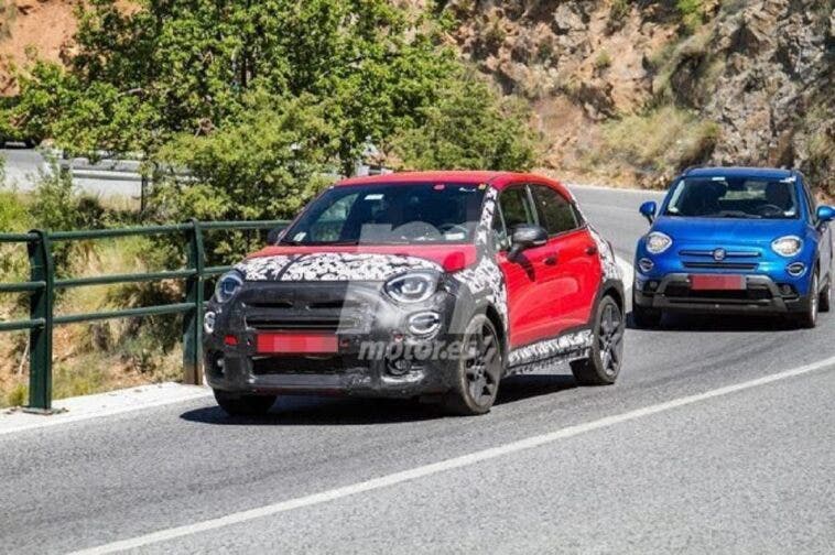 Fiat 500X Sport foto spia