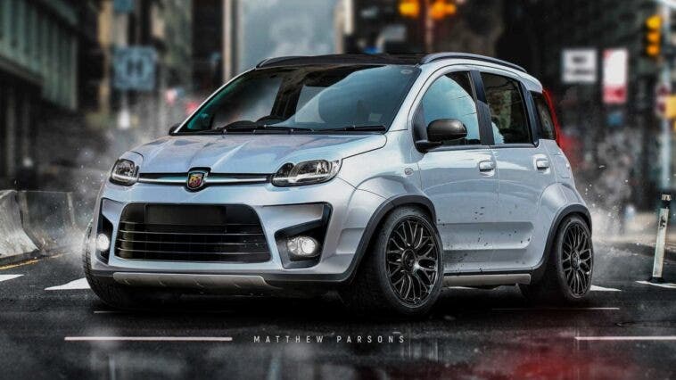 Fiat Panda Sport render