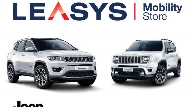 Jeep Compass e Renegade Leasys