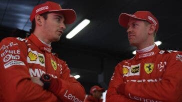 Gran Premio di Gran Bretagna Leclerc Vettel