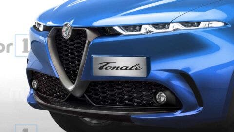 Alfa Romeo Tonale render Motor1.com