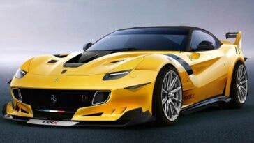 Ferrari F12XX render