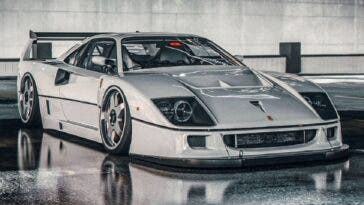 Ferrari F40 LM render