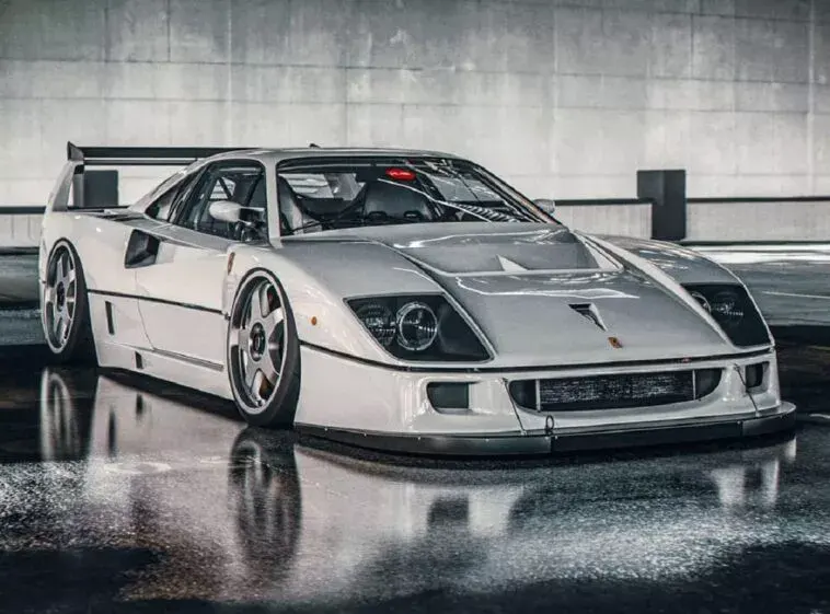 Ferrari F40 LM render