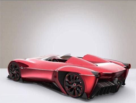 Alfa Romeo Disco Volante concept render