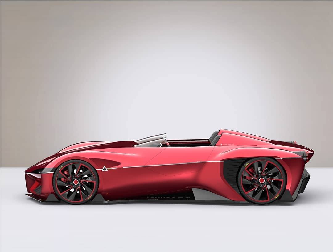 Alfa Romeo Disco Volante concept render