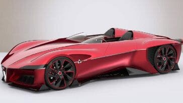 Alfa Romeo Disco Volante concept render