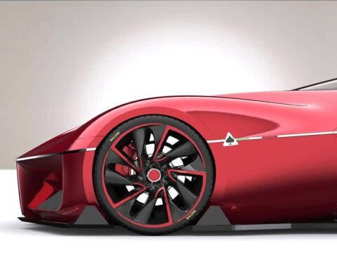 Alfa Romeo Disco Volante concept render