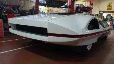 Ferrari 512 S Modulo dopo incidente