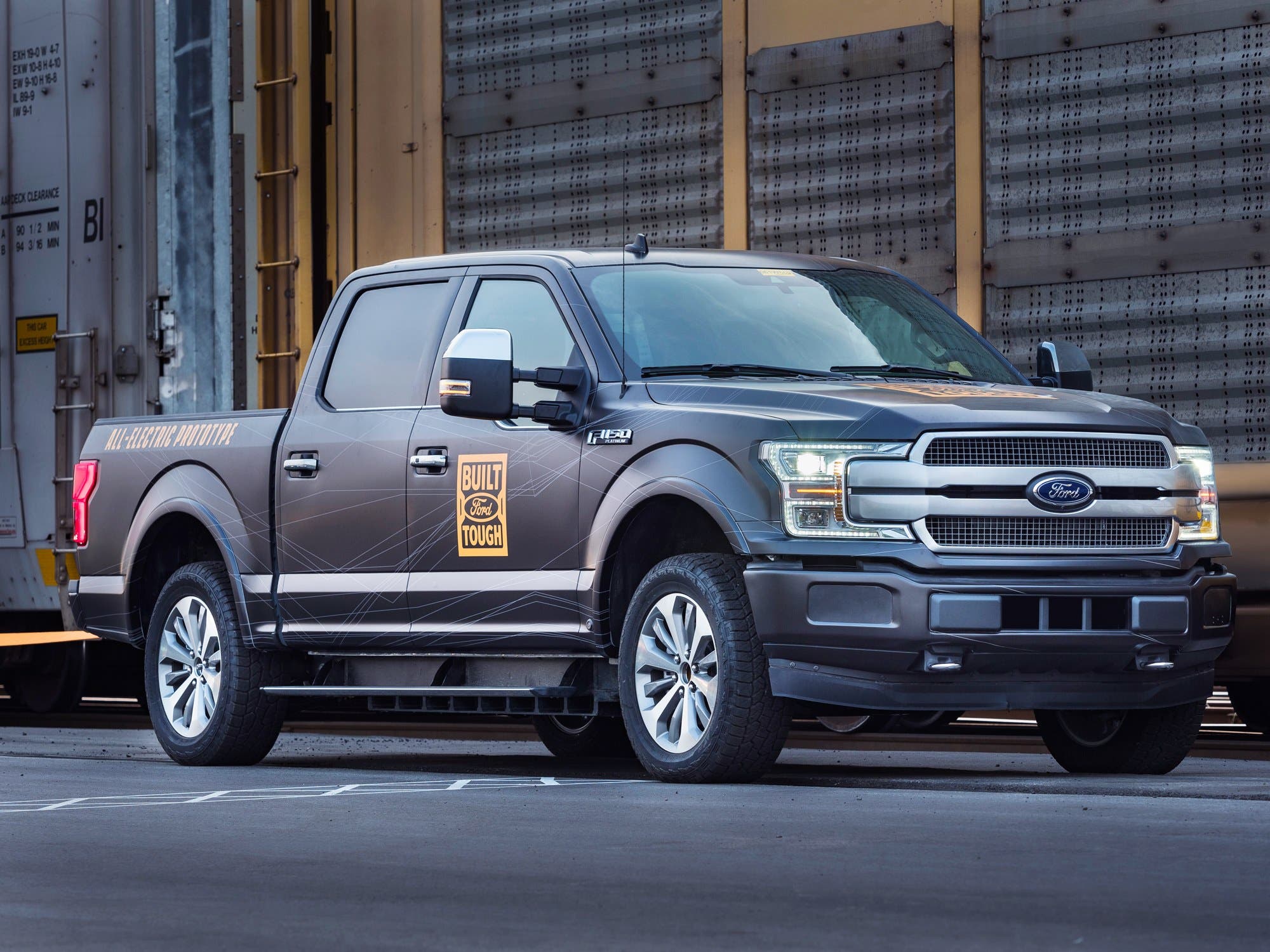 Ford F-150 elettrico prototipo