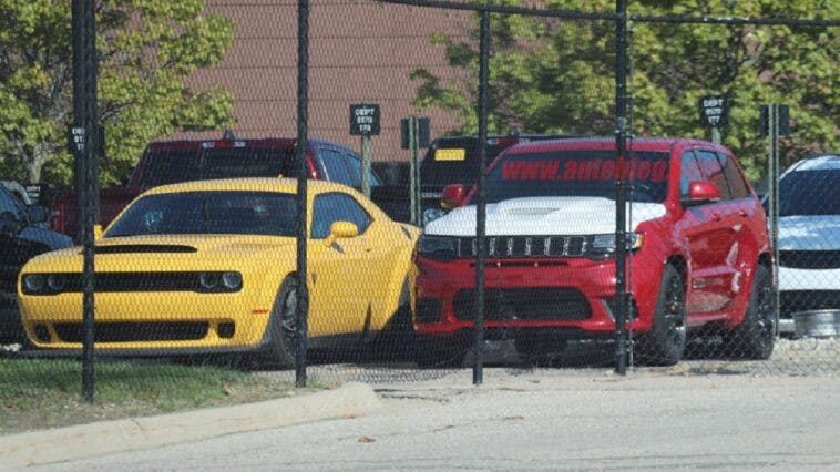 Jeep Grand Cherokee Demon foto spia