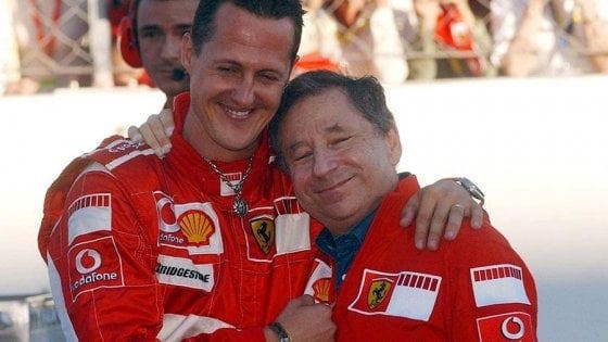 Michael Schumacher e Jean Todt