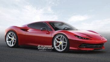 Nuova Ferrari Dino render