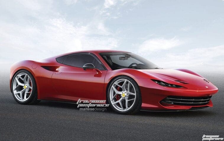 Nuova Ferrari Dino render