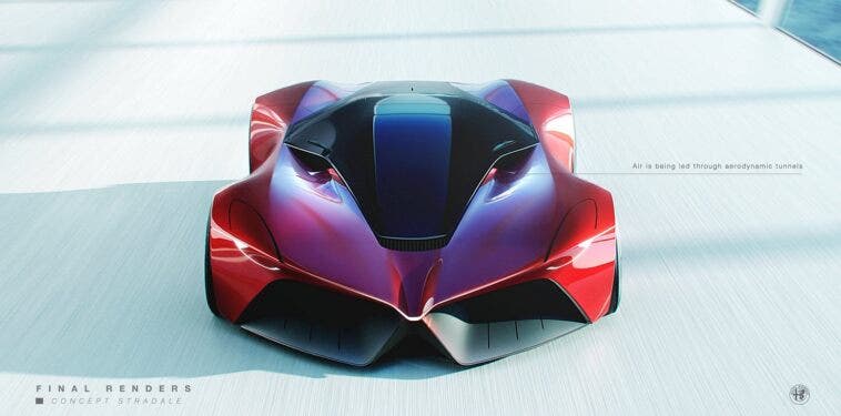 Alfa Romeo Concept Stradale hypercar