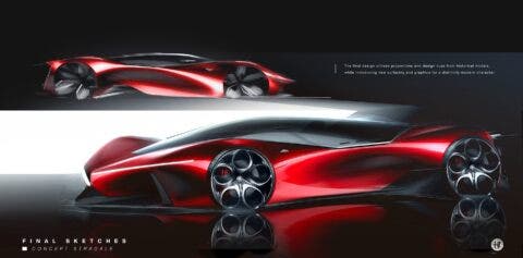 Alfa Romeo Concept Stradale hypercar