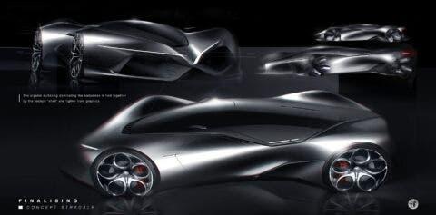 Alfa Romeo Concept Stradale hypercar