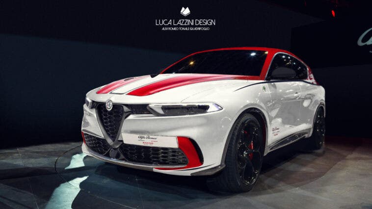 Alfa Romeo Tonale Suv F1 Edition Render