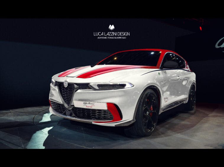 Alfa Romeo Tonale Suv F1 Edition Render