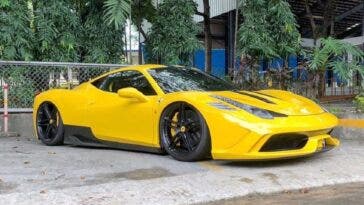 Ferrari 458 Speciale sospensioni pneumatiche