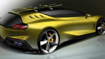 Ferrari GTC4Lusso successore render
