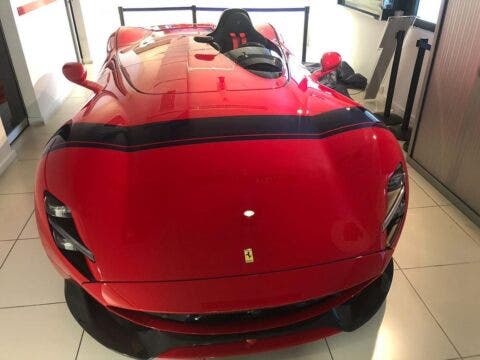 Ferrari Monza SP1 rossa nera