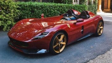 Ferrari Monza SP2 rosso oro