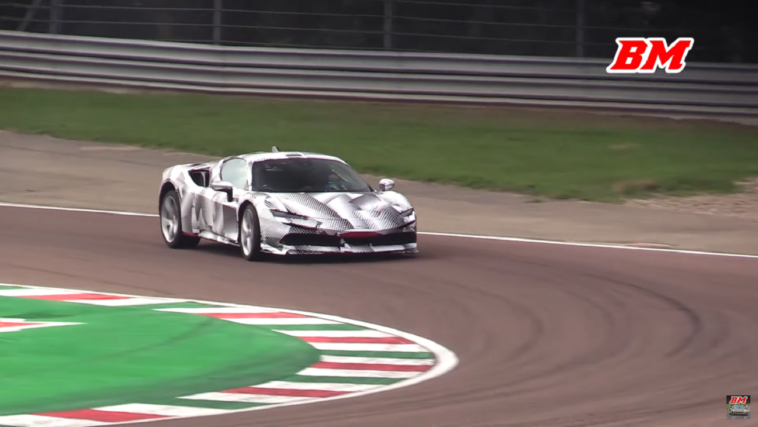 Ferrari SF90 Stradale test Fiorano