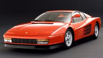 Ferrari Testarossa modellino
